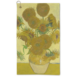 Sunflowers (Van Gogh 1888) Microfiber Golf Towel - Large