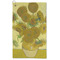 Sunflowers (Van Gogh 1888) Microfiber Golf Towels - FRONT