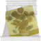 Sunflowers (Van Gogh 1888) Minky Blanket - 40"x30" - Single Sided