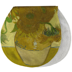 Sunflowers (Van Gogh 1888) Burp Pad - Velour