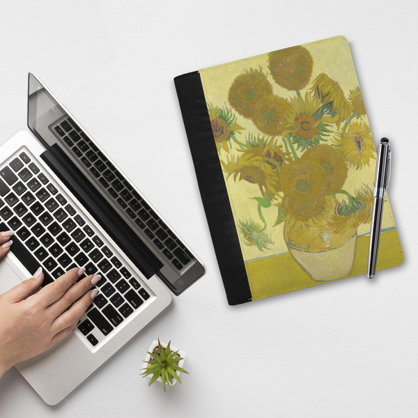 Sunflowers (Van Gogh 1888) Notebook Padfolio - LIFESTYLE (large)