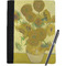 Sunflowers (Van Gogh 1888) Notebook Padfolio - Large