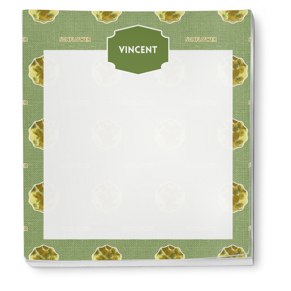 Sunflowers (Van Gogh 1888) Notepad - Apvl
