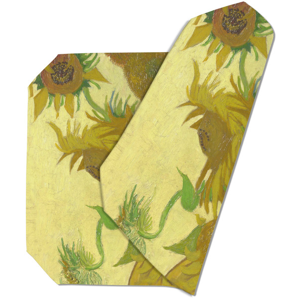 Custom Sunflowers (Van Gogh 1888) Dining Table Mat - Octagon (Double-Sided)