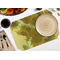 Sunflowers (Van Gogh 1888) Octagon Placemat - Single front (LIFESTYLE) Flatlay