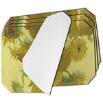 Sunflowers (Van Gogh 1888) Dining Table Mat - Octagon - Set of 4 (Single-Sided)