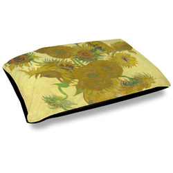 Sunflowers (Van Gogh 1888) Outdoor Dog Bed - Large