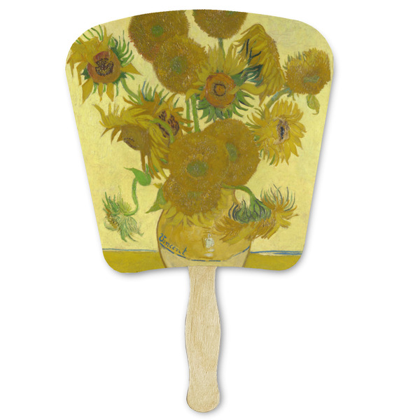Custom Sunflowers (Van Gogh 1888) Paper Fan