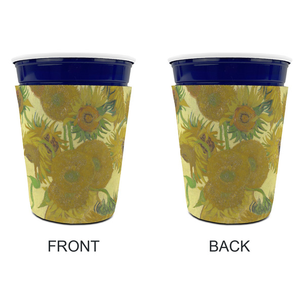 Sunflowers (Van Gogh 1888) Party Cup Sleeves - without bottom - Approval