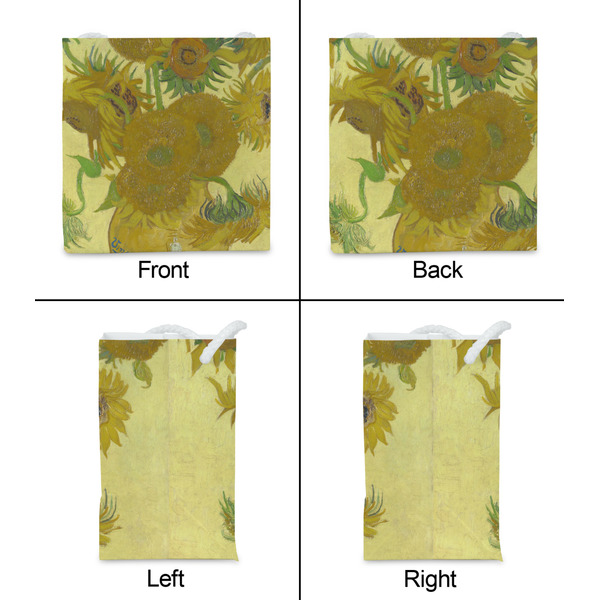 Sunflowers (Van Gogh 1888) Party Favor Gift Bag - Matte - Approval