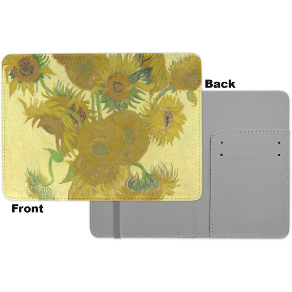 Sunflowers (Van Gogh 1888) Passport Holder - Apvl