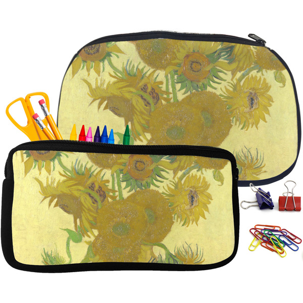 Sunflowers (Van Gogh 1888) Pencil / School Supplies Bags Small and Medium