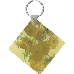 Sunflowers (Van Gogh 1888) Diamond Plastic Keychain