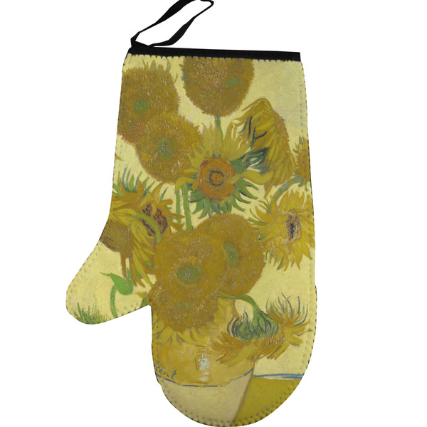 Custom Sunflowers (Van Gogh 1888) Left Oven Mitt