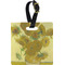 Sunflowers (Van Gogh 1888) Plastic Luggage Tag - Square