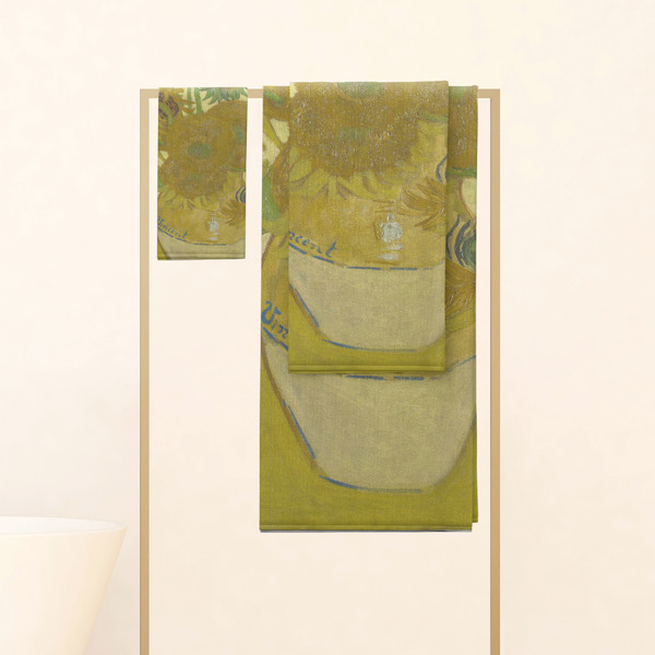 Sunflowers (Van Gogh 1888) Personalized Towel Set
