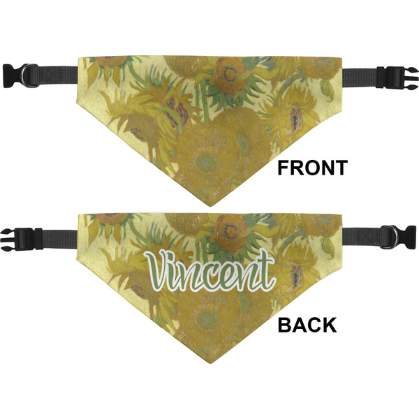 Sunflowers (Van Gogh 1888) Pet Bandana Approval