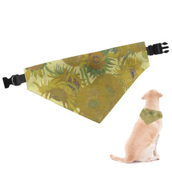 Sunflowers (Van Gogh 1888) Dog Bandana - Medium