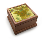 Sunflowers (Van Gogh 1888) Pet Urn