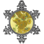 Sunflowers (Van Gogh 1888) Vintage Snowflake Ornament