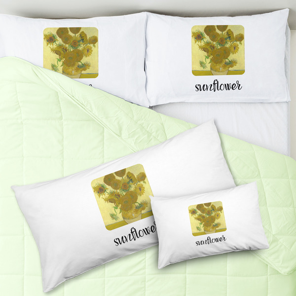 Sunflowers (Van Gogh 1888) Pillow Cases - LIFESTYLE