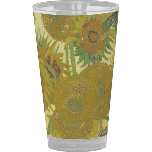 Custom Sunflowers (Van Gogh 1888) Pint Glass - Full Color