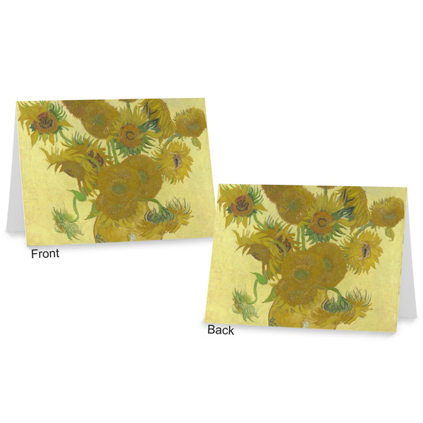 Sunflowers (Van Gogh 1888) Postcard - Front and Back