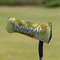 Sunflowers (Van Gogh 1888) Putter Cover - On Putter
