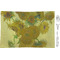 Sunflowers (Van Gogh 1888) Rectangular Appetizer / Dessert Plate