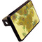 Sunflowers (Van Gogh 1888) Rectangular Car Hitch Cover w/ FRP Insert (Angle View)