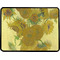 Sunflowers (Van Gogh 1888) Rectangular Car Hitch Cover w/ FRP Insert