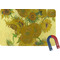 Sunflowers (Van Gogh 1888) Rectangular Fridge Magnet (Personalized)