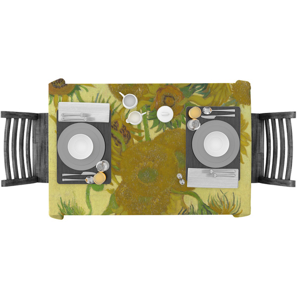 Sunflowers (Van Gogh 1888) Rectangular Tablecloths - LIFESTYLE
