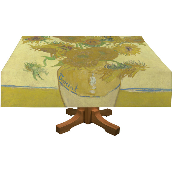 Sunflowers (Van Gogh 1888) Rectangular Tablecloths (Personalized)
