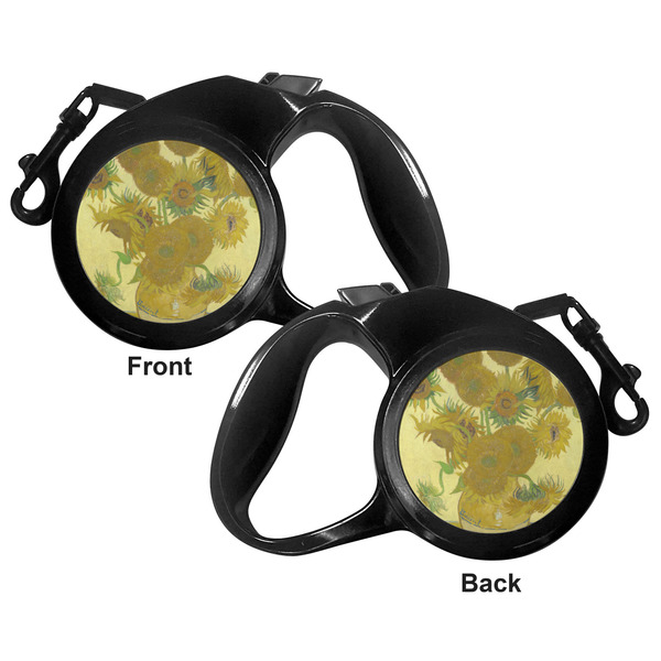 Sunflowers (Van Gogh 1888) Retractable Dog Leash - Medium Large - Apvl