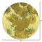 Sunflowers (Van Gogh 1888) Round 5ft Indoor Rug - Dimensions