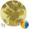 Sunflowers (Van Gogh 1888) Round Beach Towel