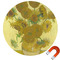 Sunflowers (Van Gogh 1888) Round Car Magnet - 10"