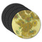 Sunflowers (Van Gogh 1888) Round Rubber Backed Coasters - Set of 4