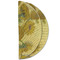 Sunflowers (Van Gogh 1888) Round Linen Placemats - HALF FOLDED (double sided)