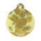 Sunflowers (Van Gogh 1888) Round Pet ID Tag - Small - Front View