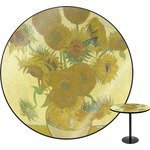 Sunflowers (Van Gogh 1888) Round Table - 24"