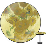 Sunflowers (Van Gogh 1888) Round Table