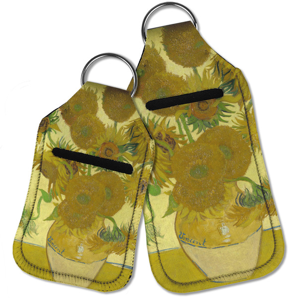 Sunflowers (Van Gogh 1888) Sanitizer Holder Keychain - Parent Main