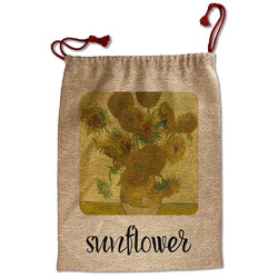Sunflowers (Van Gogh 1888) Santa Sack - Front