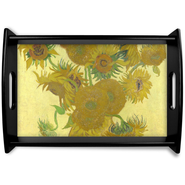 Custom Sunflowers (Van Gogh 1888) Wooden Tray