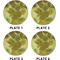 Sunflowers (Van Gogh 1888) Set of Lunch / Dinner Plates (Approval)