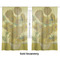 Sunflowers (Van Gogh 1888) Sheer Curtains Double
