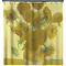 Sunflowers (Van Gogh 1888) Shower Curtain - 69"x70" - Front