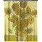 Sunflowers (Van Gogh 1888) Shower Curtain - 70"x83" - Front